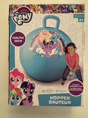 NIB My Little Pony 15" Hopper Ball by Hedstrom - Age 4+